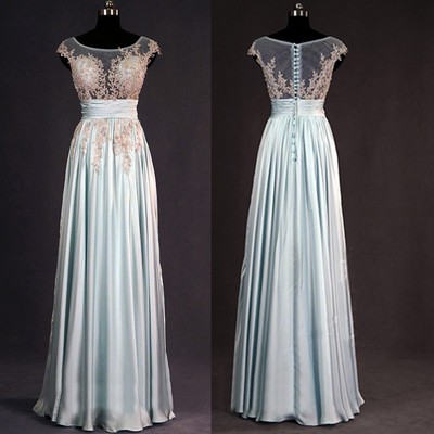 Prom Dresses,evening Dress,lace Bridesmaid Dress,..
