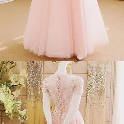 Prom Dresses,evening Dress,sexy Evening Gowns,pink..