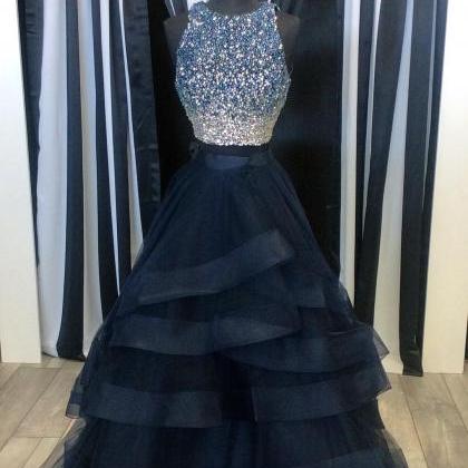 Prom Dresses,evening Dress,two Piece Prom..