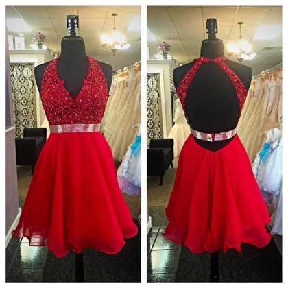 Prom Dresses,homecoming Dresses,red Homecoming..