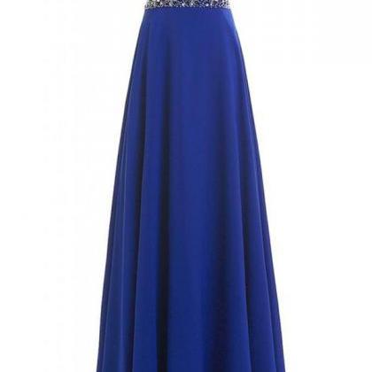 Prom Dresses,evening Dress,prom Gown,royal Blue..