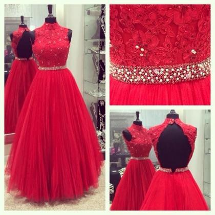 Prom Dresses,evening Dress,red Prom Dresses,..