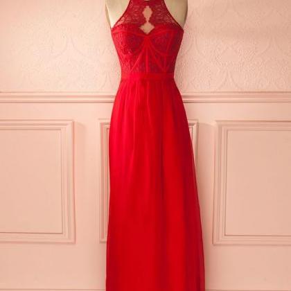 Prom Dresses,evening Dress,red Prom..