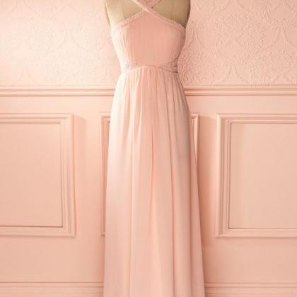 Prom Dresses,evening Dress,blush Pink Prom..