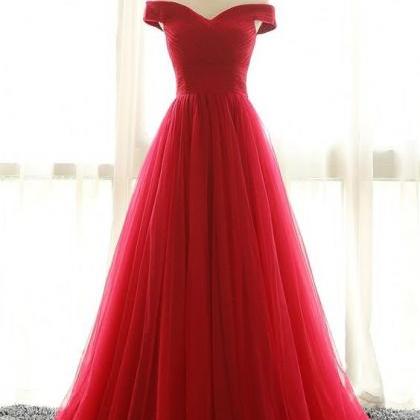Prom Dresses,evening Dress,red Prom Dresses,a Line..