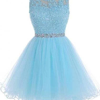 Homecoming Dresses,tulle Homecoming Dress,lace..