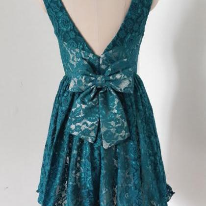 Homecoming Dresses,charming Homecoming Dress,lace..