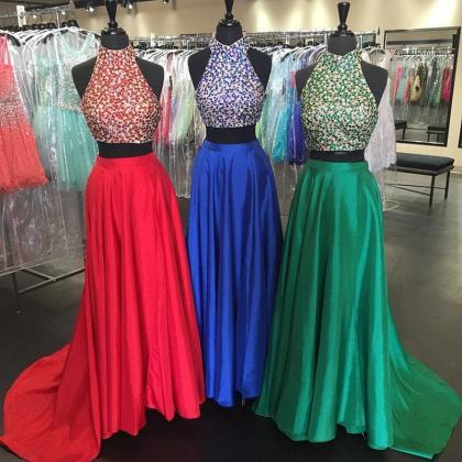 Prom Dresses,evening Dress,party Dresses,two-piece..