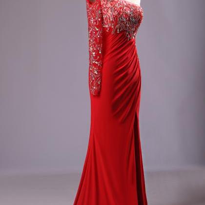 Prom Dresses,evening Dress,party Dresses,red Bling..