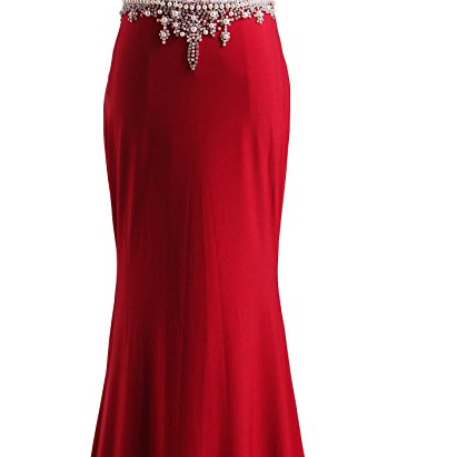 Prom Dresses Lace & Spandex High Neck..