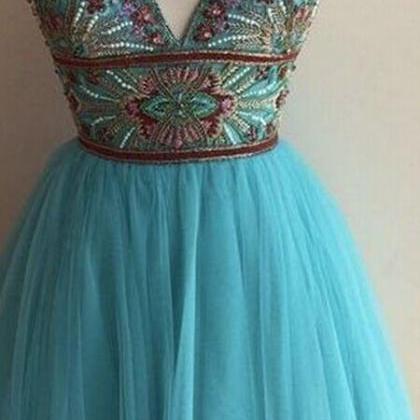 Charming Prom Dress,sexy Prom Dress,tulle Short..