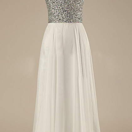 Elegant Prom Dresses,crystal Beading Prom..