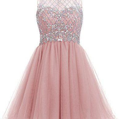 Sweetheart Short Prom Dresses,sexy A Line Prom..