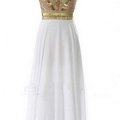 Long Formal Dresses,long Prom Dress, White Prom..