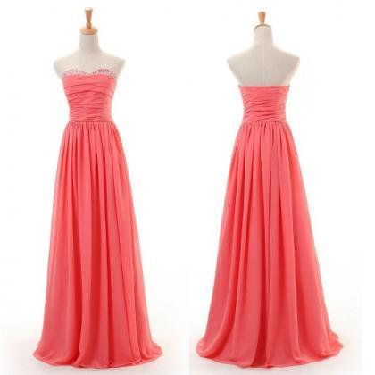 Watermelon Prom Dress, Party Prom Dress,..