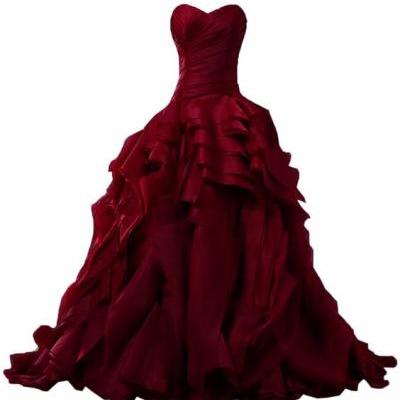 Prom Dresses,Evening Dress,Prom Gown,Prom Dresses,Burgundy Evening Gowns,Party Dresses,Burgundy Evening Gowns,Ball Gown Formal Dress,Evening Gowns For Teens