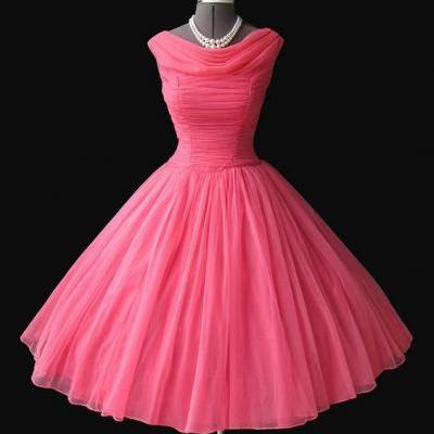 Prom Dresses,Evening Dress,Party Dresses,Short Prom Dress Bateau Neck Sleevelss Knee Length A lIne 2017 Real Simple Deisgn Sweet Girls Dress Homecoming Dressed