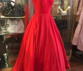 Simple A-line Sleeveless Prom Dress,Graduation Dress  Y5909