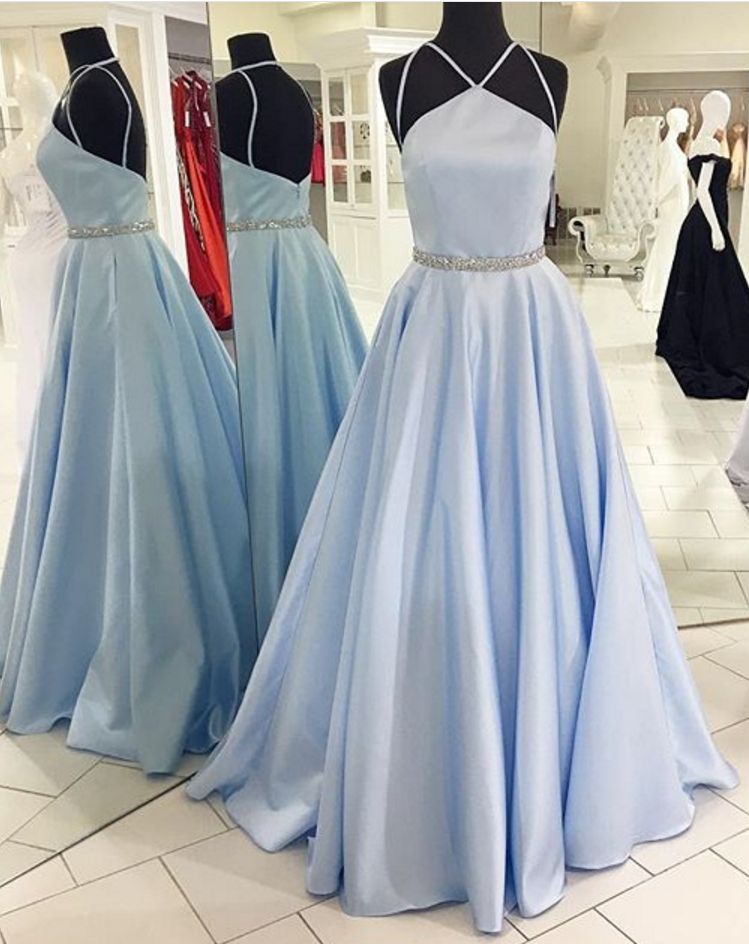 Charming Prom Gowns, Elegant Evening Party Dress, Formal Prom Dresses, Satin Prom Gowns With Straps, Off Shoulder Evening Dress