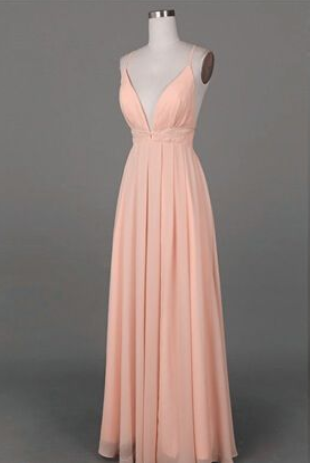Backless Prom Dress,spaghetti Prom Dress,a Line Prom Dress,fashion Bridesmaid Dress, Prom Dress, Style Evening Dress