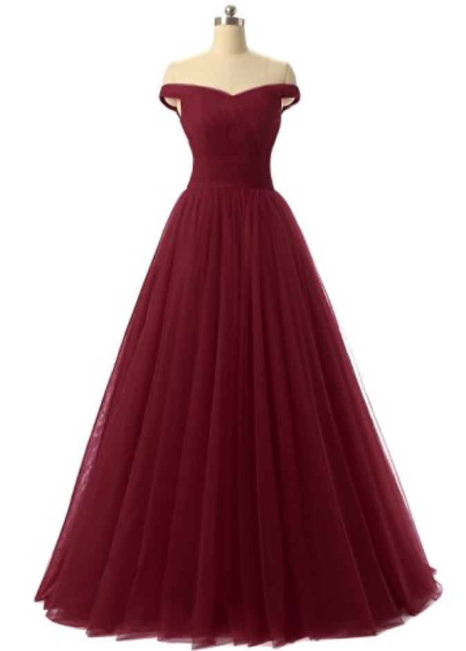 Red Formal Dresses,sexy Off The Shoulder Formal Women Dress,a-line Prom Dresses,prom Dresses 2017,modesr Evening Dresses,beauty Party Dresses