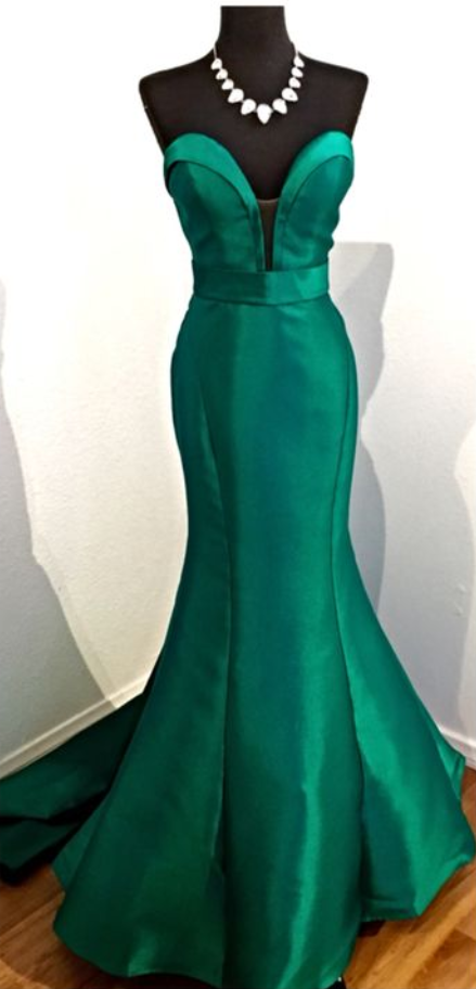 Charming Prom Dress,green Prom Dress,mermaid Prom Dress,long Prom Dresses,formal Evening Dress,green Evening Gown