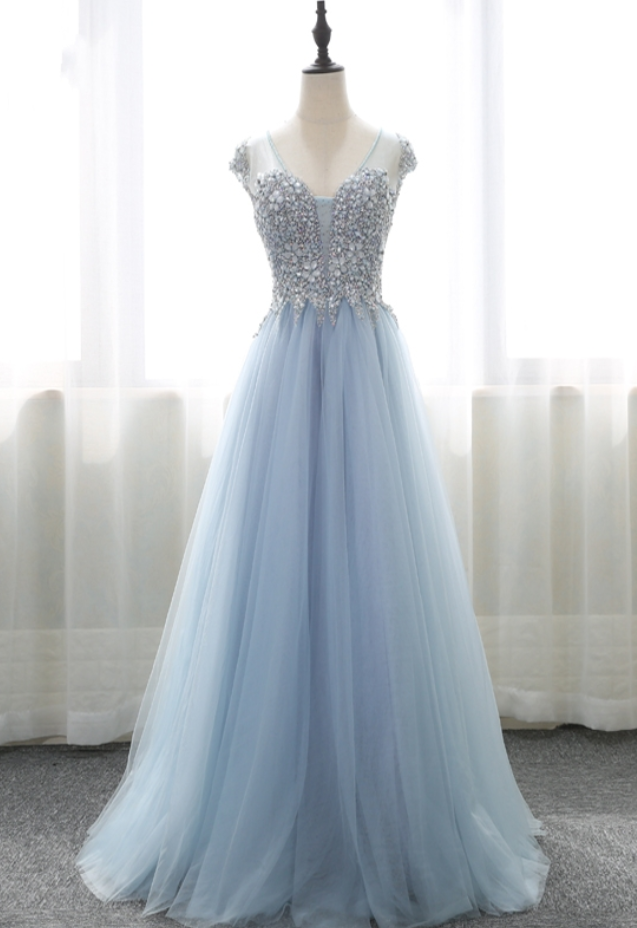 Luxury Long Prom Dresses Women Sequin Crystal Long Graduation Dresses Evening Gown Vestido De Formatura Longo