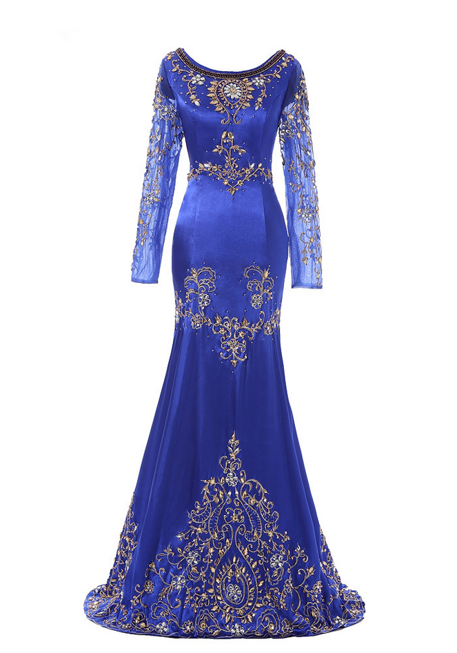 kaftan evening gown
