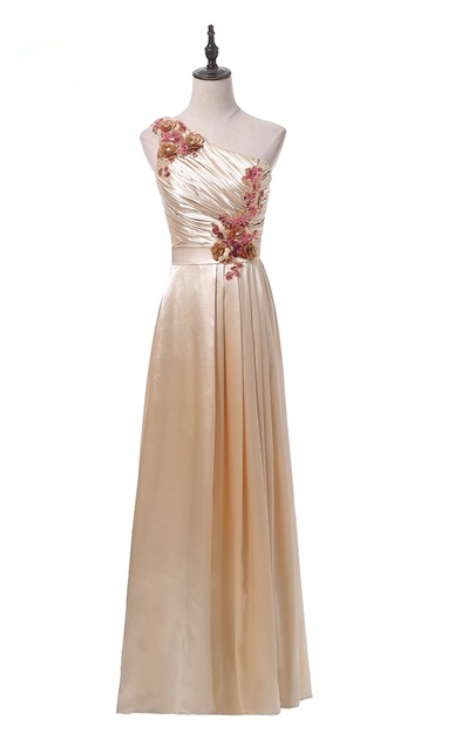Luxury Elegant Long Party Floor Length Gold Mother Of The Bride Engagement Dresses Evening Dress