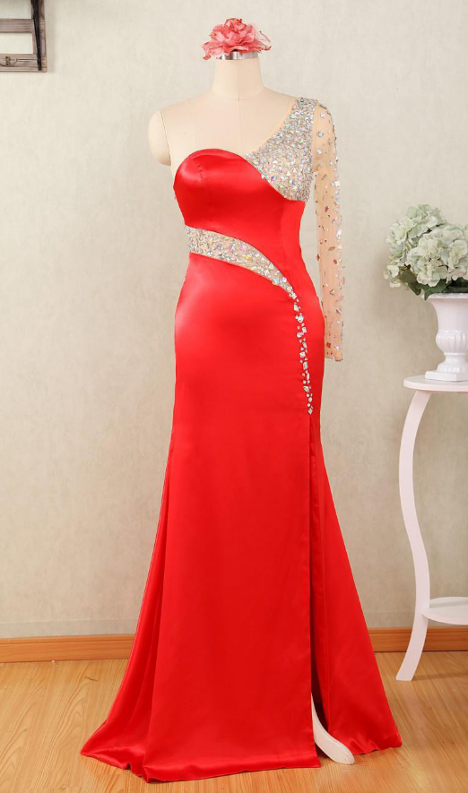 Sexy Side Split Dresses,long Prom Dresses,dresses Party Evening,sexy Evening Gowns,formal Dresses Evening,celebrity Red Carpet Dresses