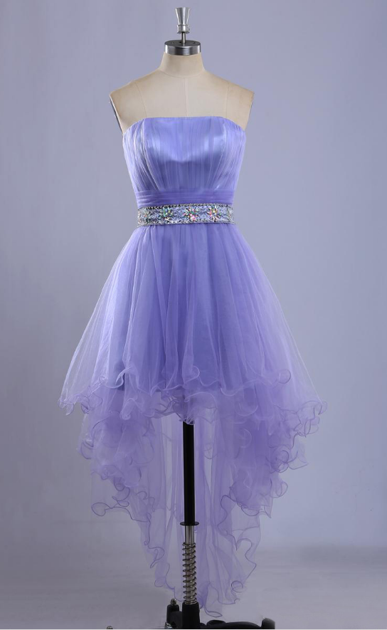 semi formal short dresses Classy Light Blue Two Pieces Girls Short Dress Crop Top Mini Homecomin   Siaoryne
