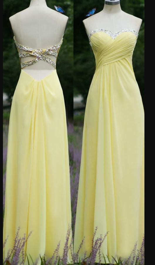 Charming Party Dresses,long Evening Dress,formal Dress,chiffon Prom Dresses,open Back Party Dress,evening Dress,sexy Chiffon Backless Prom