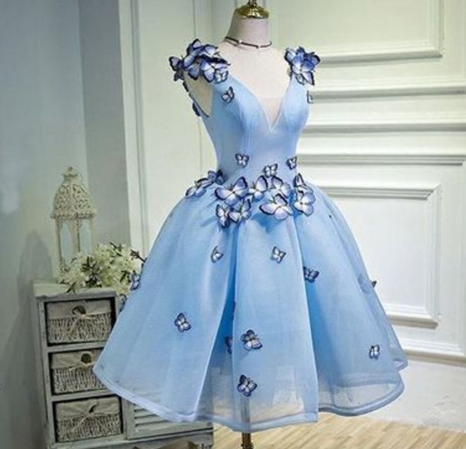 Beautiful Custom Made Short Homecoming Dresses Sleeveless,