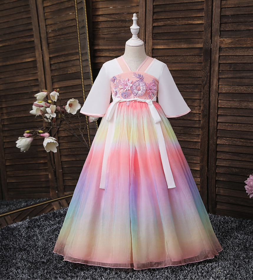 Flower Girl Dresses Summer's Children's Dress Period Dress