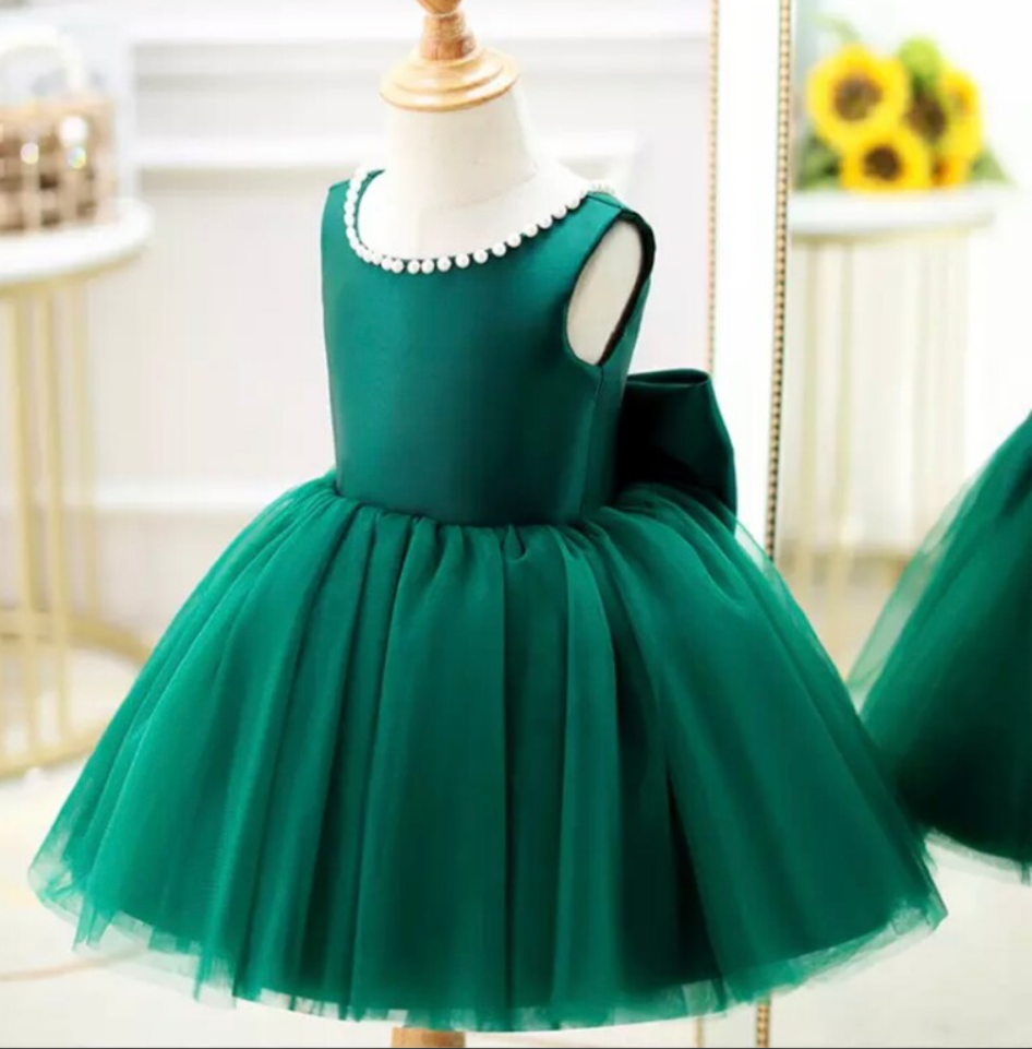 Flower Girl Dresses for Weddings 2025, Baby Girl Formal Special Occasion Dress Baby Girl Holiday Dress