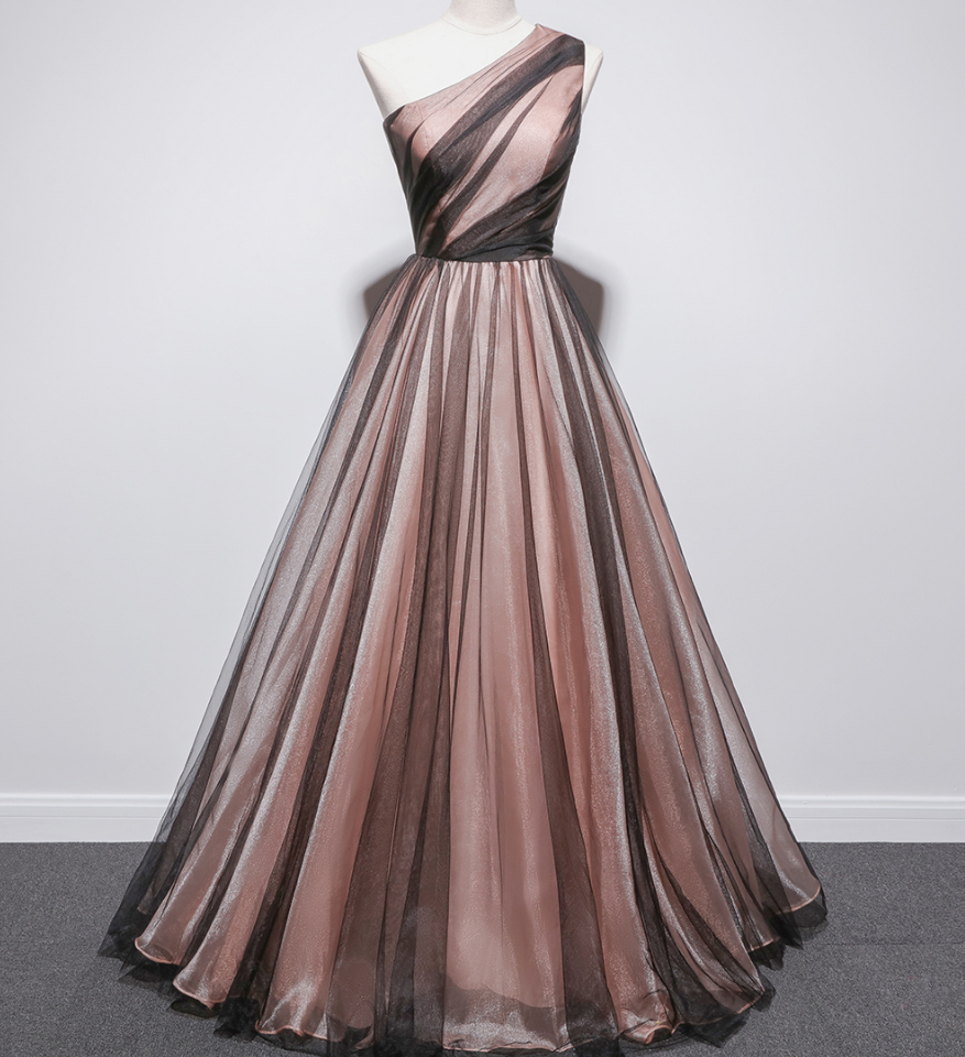 elegant high neck wedding dress Elegant Pink Ballet Tutu Dress for Girls – Rhinestone Embellished Stagewear main image 0