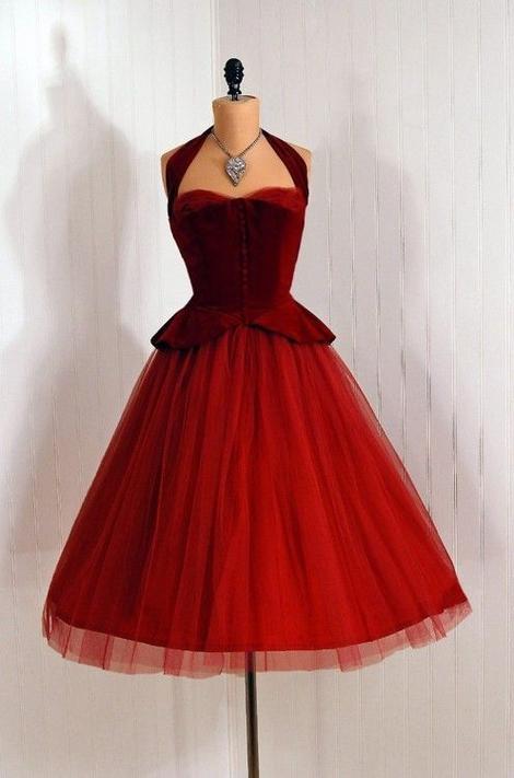 slim fit dress slacks 90s Prom Dress with Halter Straps – Whimsical Lace main image 1