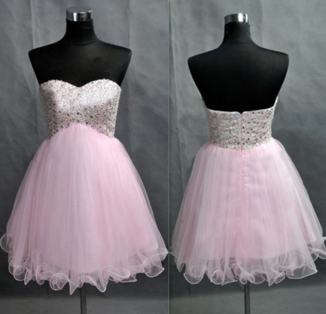 Sweetheart Homecoming Dresses ,pink Graduation Dresses,homecoming Dress,short/mini Homecoming Dress