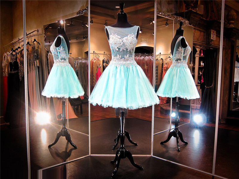 Aqua Short Prom Dress,junior Sweetheart Prom Dress,sexy Prom Dress,a Line Homecoming Dre