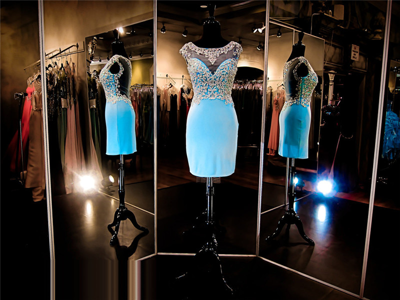 Light Blue Short Prom Dress,junior Sweetheart Prom Dress,sexy Prom Dress,a Line Homecoming Dress