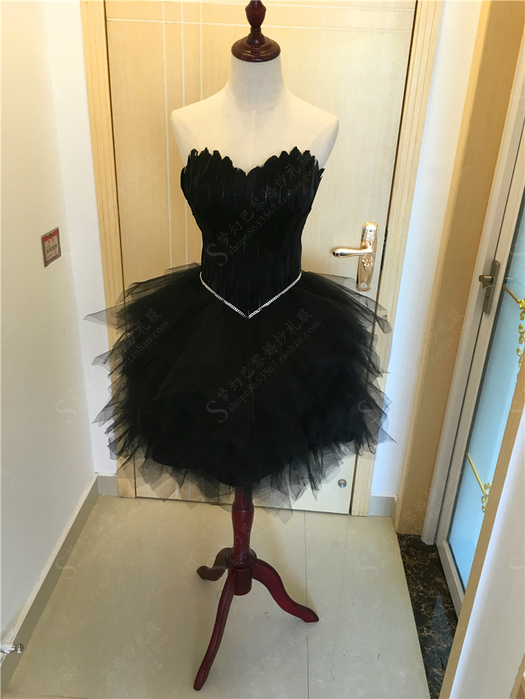strapless open back dress Champagne Bridesmaid Dress Slim Fit Elegant Party Host Gown – SUNJIMISE  Singapore main image 1