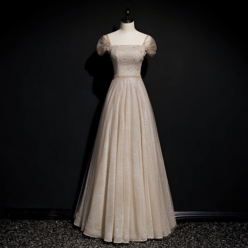 Bridesmaid Dress Fairy Temperament Evening Dresses Female Senior Texture Atmospheric Engagement Simple And Generous