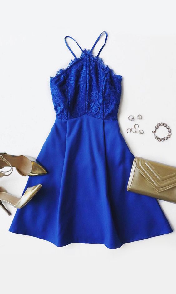 Royal Blue Homecoming Dress,short Prom Dresses,lace Homecoming Gowns,fitted Party Dress,prom Dresses,cocktail Dress,homecoming Dresses