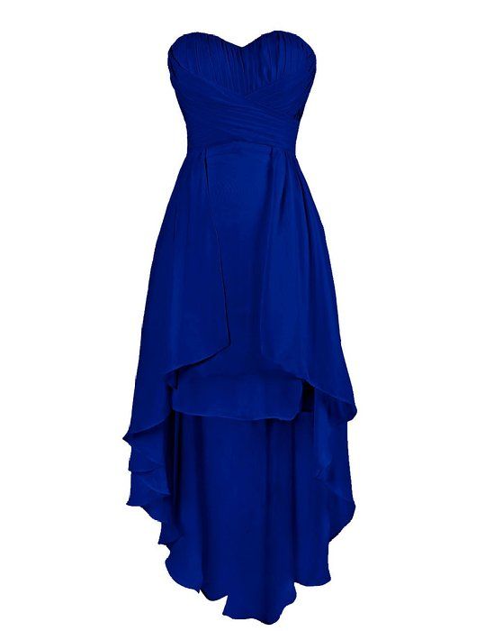 Prom Dresses,evening Dress,prom Dresses,high Low Prom Dress,formal Gown,royal Blue Prom Dresses,evening Gowns,chiffon Formal Gown For Teens