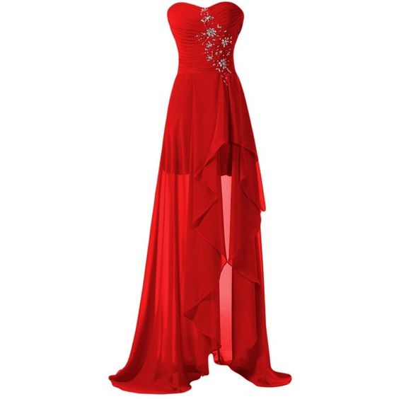 Prom Dresses,evening Dress,prom Dresses,high Low Prom Dress,backless Formal Gown,red Prom Dresses,evening Gowns,chiffon Formal Gown For Teens