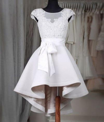Prom Dresses, Prom Dress,sexy Prom Dress,prom Dress,simple White Lace Short Prom Dress,high Low Homecoming Dresses,homecoming Dresses