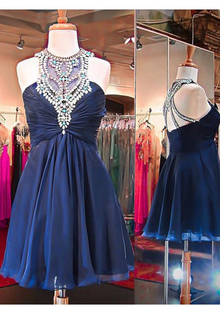 Homecoming Dresses,navy Blue Homecoming Dress,cute Prom Dress,short Prom Dresses