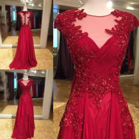 Prom Dresses,evening Dress,party Dresses,red Prom Dresses,prom Dress,red Prom Gown,lace Prom Gowns,elegant Evening Dress,modest Evening