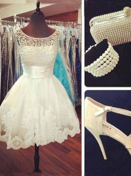 White Homecoming Dress,lace Homecoming Gown,tulle Homecoming Gowns,ball Gown Party Dress,short Prom Dresses,lace Formal Dress For