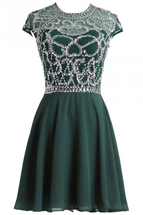 Modest Party Dress Homecoming Dresses Sexy Open Back Prom Dress Short Graduation Dresses For Teenagers